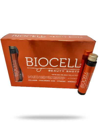 podgląd produktu Biocell Beauty Shots kolagen do picia 14 fiolek x 25 ml