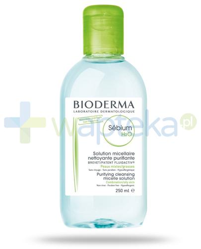 zdjęcie produktu Bioderma Sebium H2O płyn micelarny do skóry mieszanej, tłustej i trądzikowej 250 ml