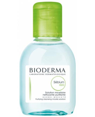 podgląd produktu Bioderma Sebium H2O płyn micelarny do skóry mieszanej, tłustej i trądzikowej 100 ml