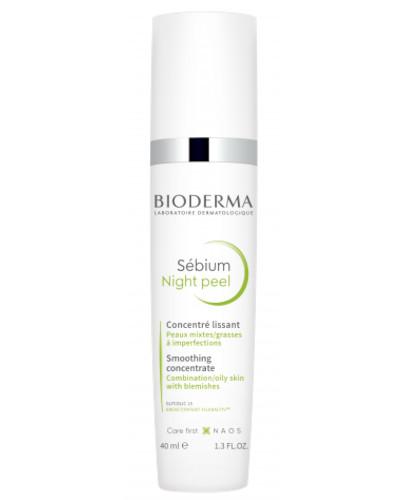 podgląd produktu Bioderma Sebium Night Peel delikatny peeling dermatologiczny na noc 40 ml