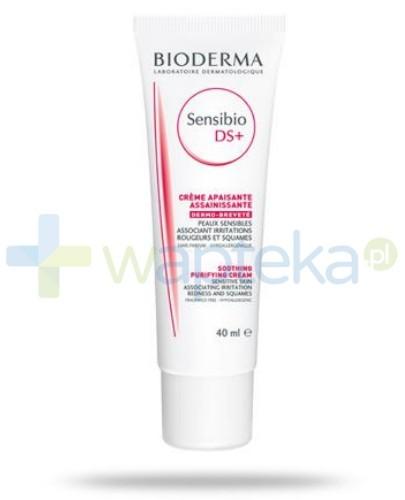 podgląd produktu Bioderma Sensibio DS+ krem przeciw podrażnieniom zmiękczający i wygładzający naskórek 40 ml