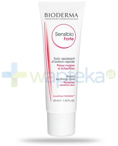podgląd produktu Bioderma Sensibio Forte krem łagodzący do skóry podrażnionej 40 ml 