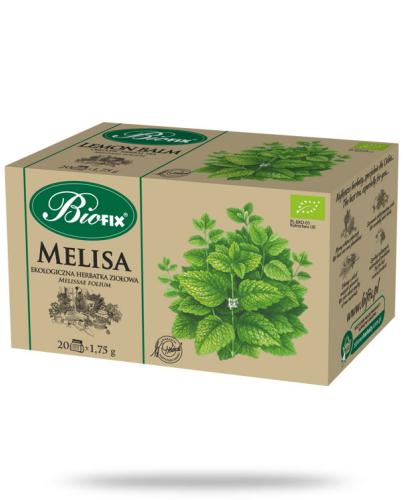 podgląd produktu BiFix Herbata melisa - ekologiczna ekspresowa 20 saszetek