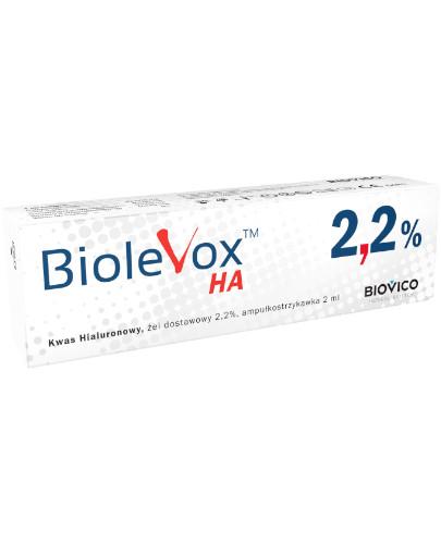 zdjęcie produktu BioleVox HA kwas hialuronowy 2,2% 1 ampułko-strzykawka 2 ml