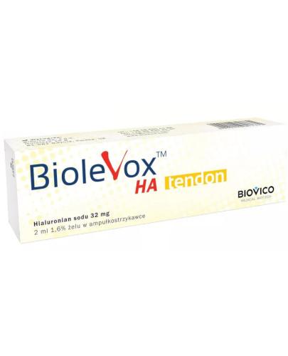 podgląd produktu Biolevox HA Tendon kwas hialuronowy 1,6% ampułkostrzykawka 2 ml
