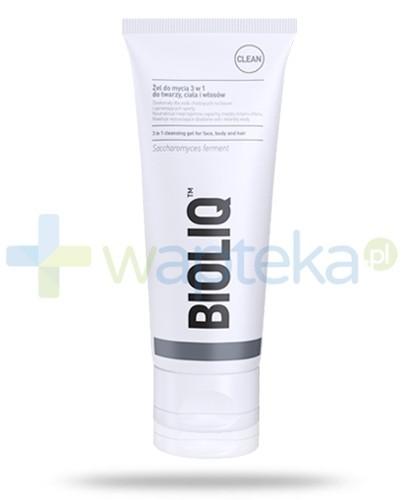 podgląd produktu Bioliq Clean żel 3w1 do mycia twarzy, ciała i włosów 180 ml