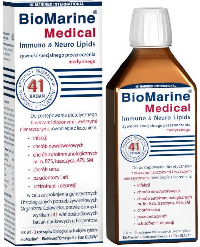 podgląd produktu BioMarine Medical Immuno&Neuro Lipids płyn 200 ml