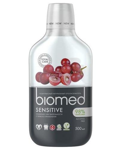 podgląd produktu Biomed Sensitive płyn do płukania jamy ustnej 500 ml