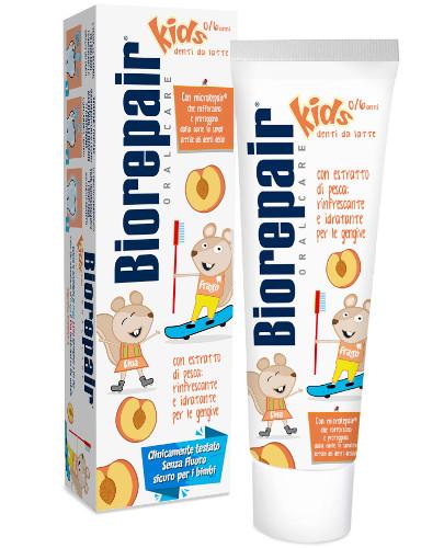 podgląd produktu Biorepair Kids 0-6 lat pasta do zębów brzoskwinia 50 ml