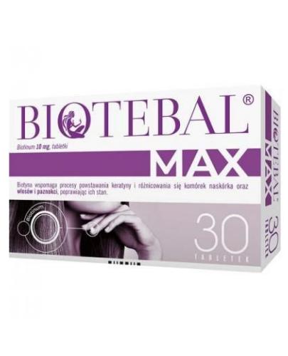 zdjęcie produktu Biotebal Max 10 mg 30 tabletek