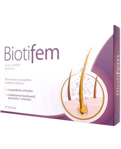podgląd produktu Biotifem 5 mg 30 tabletek
