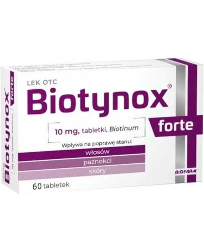 podgląd produktu Biotynox Forte 10mg 60 tabletek