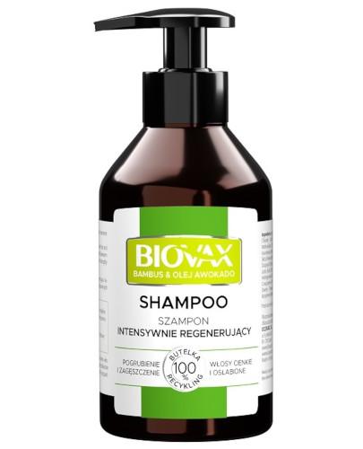 podgląd produktu Biovax Bambus & Olej Avocado szampon intensywnie regenerujący 200 ml