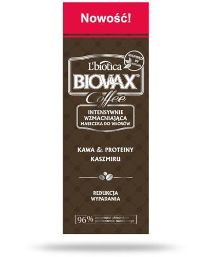 zdjęcie produktu Biovax Glamour Coffee intensywnie wzmacniająca maseczka do włosów 150 ml
