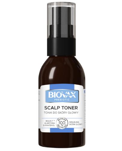 podgląd produktu Biovax Prebiotic tonik do skóry głowy 100 ml
