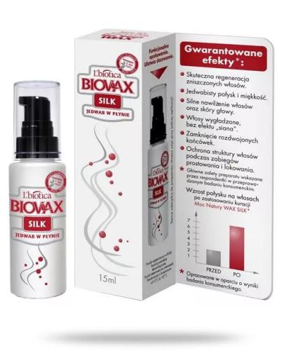 zdjęcie produktu Biovax Silk jedwab w płynie 15 ml