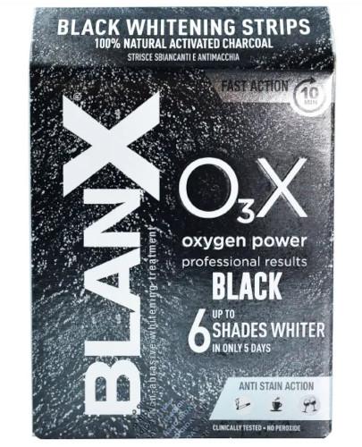 podgląd produktu BlanX O3X Black paski wybielające 10 sztuk