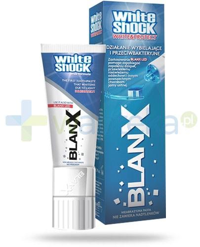 zdjęcie produktu BlanX White Shock pasta do zębów 50 ml + akcelerator BlanX LED