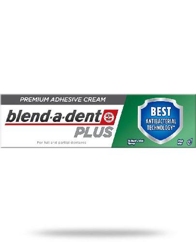 podgląd produktu Blend-a-dent Plus Premium klej do protez w kremie 40 g