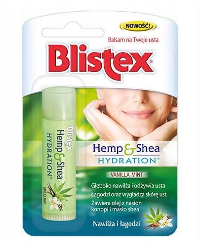 podgląd produktu Blistex balsam do ust Hemp&Shea 4,25 g
