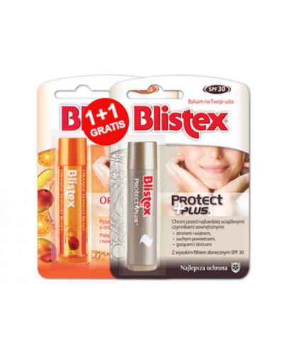 podgląd produktu Blistex Protect Plus 4,25 g + Blistex Orange Mango Blast 4,25 g [ZESTAW]