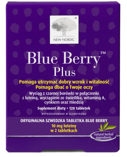 zdjęcie produktu Blue Berry Plus 120 tabletek