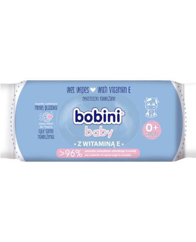 zdjęcie produktu Bobini Baby Chusteczki nawilżane z witaminą E 60 sztuk