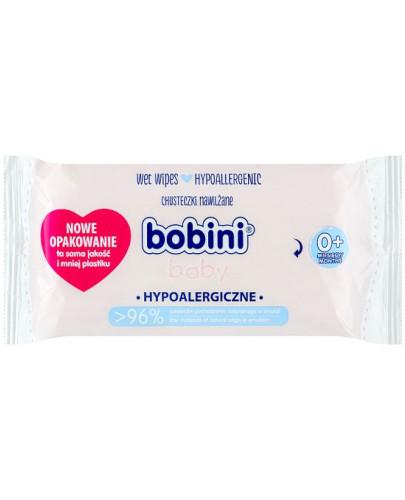 podgląd produktu Bobini Baby Hypoalergiczne chusteczki nawilżane 60 sztuk