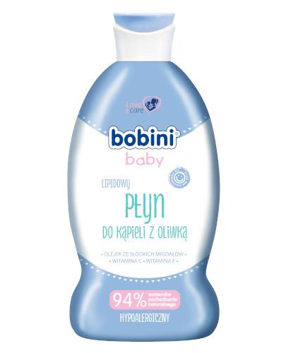 podgląd produktu Bobini Baby lipidowy płyn do kąpieli z oliwką 330 ml