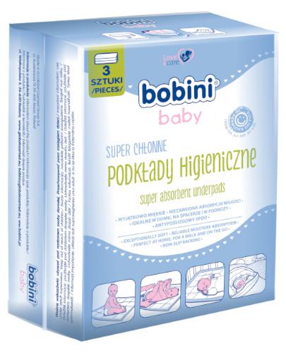 zdjęcie produktu Bobini Baby podkłady higieniczne dla niemowląt i dzieci 3 sztuki