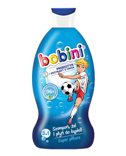 podgląd produktu Bobini szampon, żel pod prysznic i płyn do kąpieli 3w1 Super piłkarz 330 ml