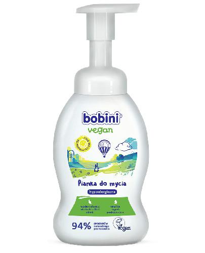podgląd produktu Bobini Vegan pianka do mycia rączek, buzi i ciała 300 ml