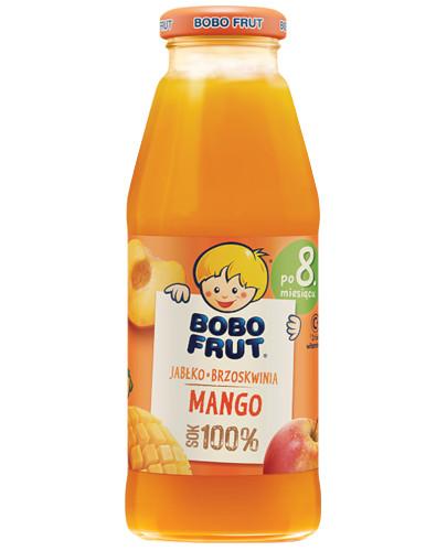 zdjęcie produktu Bobo Frut Sok 100% jabłko brzoskwinia i mango po 8 miesiącu 300 ml