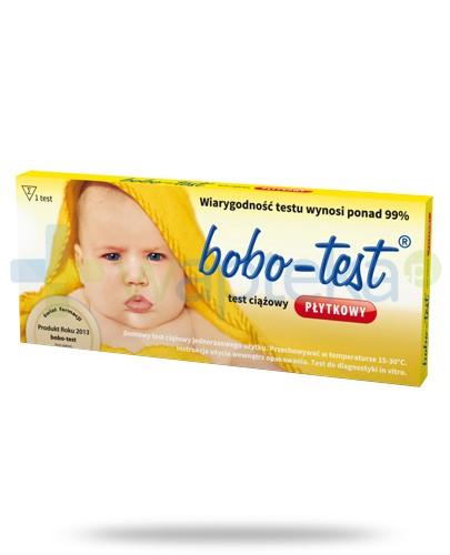 zdjęcie produktu Bobo-Test test ciążowy płytkowy 1 sztuka