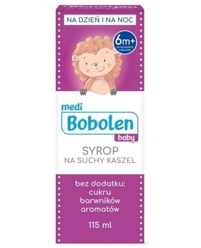 podgląd produktu Bobolen Baby syrop na suchy kaszel 115 ml