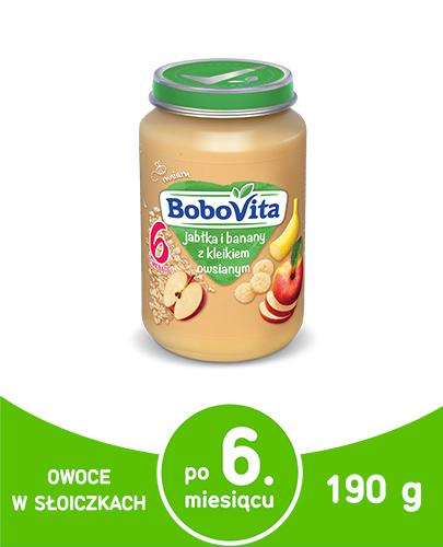 podgląd produktu BoboVita jabłka i banany z kleikiem owsianym po 6 miesiącu 190 g
