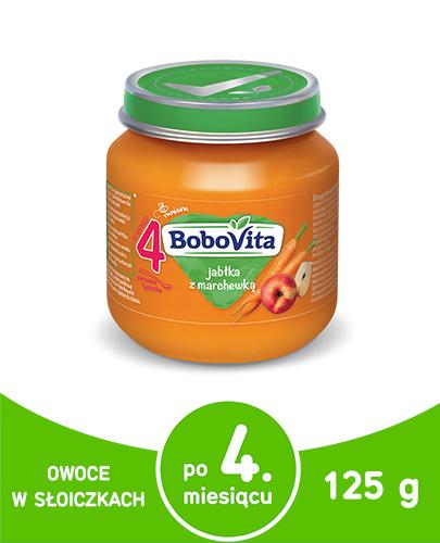 podgląd produktu BoboVita Jabłka z marchewką po 4 miesiącu 125 g