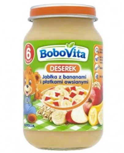 podgląd produktu BoboVita jabłko z bananem i płatkami owsianymi po 6 miesiącu 190 g