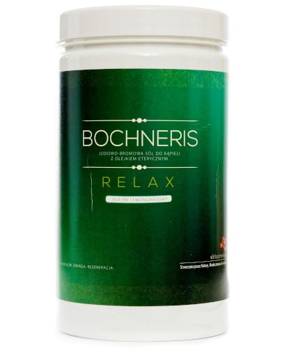 podgląd produktu Bochneris Relax sól jodowo-bromowa z olejkiem lemongrasowym 1400 g