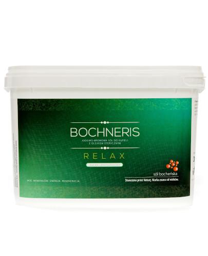 podgląd produktu Bochneris Relax sól jodowo-bromowa z olejkiem lemongrasowym 3 kg