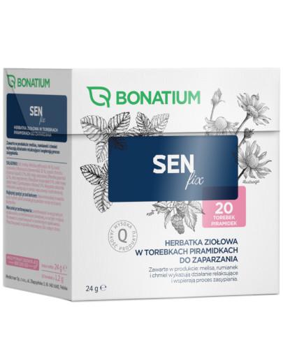 podgląd produktu Bonatium Sen Fix herbatka ziołowa 20 torebek