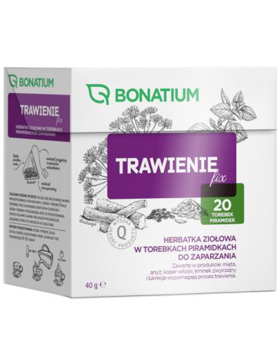 podgląd produktu Bonatium Trawienie Fix herbatka ziołowa 20 torebek