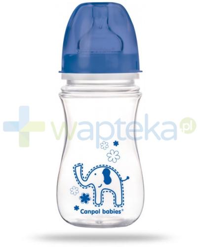 podgląd produktu Canpol Babies EasyStart butelka szerokootworowa antykolkowa kolorowe zwierzęta 240 ml [35/206]