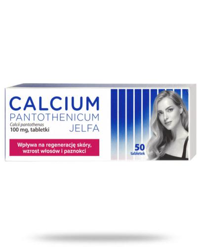 podgląd produktu Calcium Pantothenicum 100mg 50 tabletek
