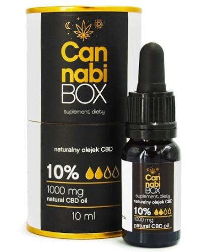 podgląd produktu Cannabibox naturalny olejek CBD 10% 10 ml