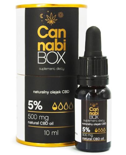 podgląd produktu Cannabibox naturalny olejek CBD 5% 10 ml