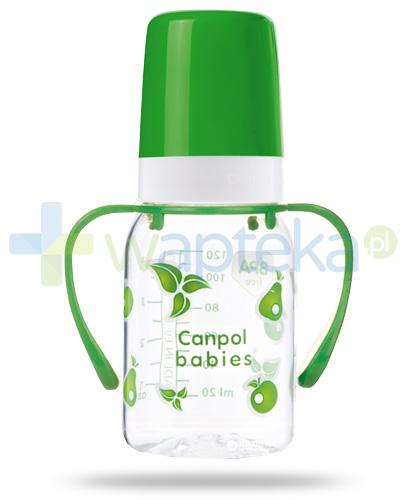 podgląd produktu Canpol Babies butelka tritanowa z uchwytami 120 ml [11/821]