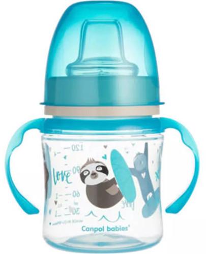 podgląd produktu Canpol Babies EasyStart Sweet Fun kubek treningowy niebieski 120 ml [35/207]
