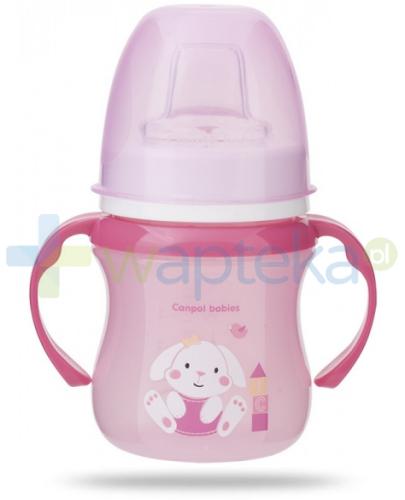 podgląd produktu Canpol Babies EasyStart Sweet Fun kubek treningowy różowy 120 ml [35/207]