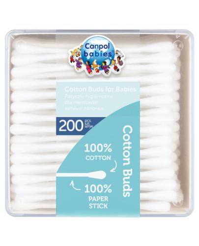 podgląd produktu Canpol Babies patyczki higieniczne 200 sztuk [3/116]